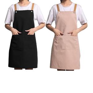 Delantal DE TRABAJO PARA impermeable personalizado impreso con logotipo a prueba de aceite sin lavado Cocina Barbacoa Chef Barista delantal de BD - Product Image 1