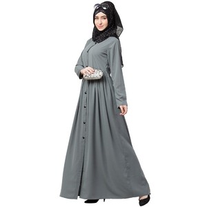 Offre Spéciale Robe longue islamique pour femme, abaya à bas prix personnalisée, design OEM, élégante, respirante, confortable, abayas pour femme - Product Image 2