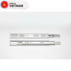 Aodeli moderno Acero inoxidable bola abierta extensión completa diapositivas suave pesado cargable cocina armario cajón para comedor - Product Image 1