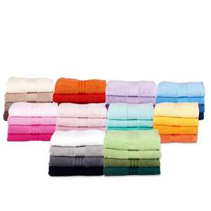 Lilac 4-Piece 50x90 Hobby Rainbow <b>Bath</b> <b>Towel</b> <b>Set</b> for Home or Vacation Use - Product Image 5