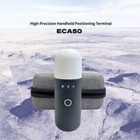ECA50 Pengumpul Data GNSS Genggam Penerima Survei RTK Bluetooth 5.3 Tipe-C IP65 untuk Pemetaan Luar Ruangan