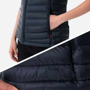 Chaqueta acolchada sin mangas para mujer con estilo, aislamiento de alta calidad, cremallera impermeable a prueba de viento para actividades al aire libre, pedido a granel - Product Image 4