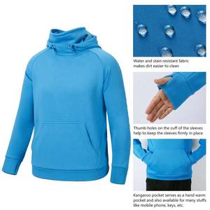 Sudadera con capucha de pesca de manga larga ligera para hombre con diseño OEM 2024, protección solar de secado rápido con características transpirables, precio barato - Product Image 4