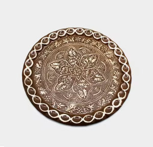 Assiette de présentation de luxe, durable, légère, pour table, banquet, mariage, service de nourriture - Product Image 1