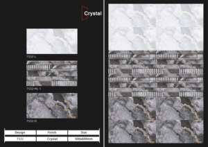 Carreaux muraux en céramique 300x600mm pour salle de bain et cuisine, finition brillante ou mate, texture effet sucre, solution murale. - Product Image 3