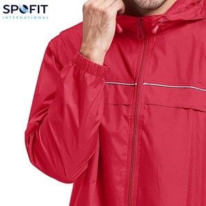 100% Veste de pluie à capuche imperméable pour hommes à séchage rapide avec style High Street pour une utilisation en plein air en hiver - Product Image 5