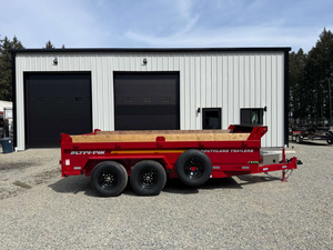 High Quality Factory Original Farm <b>Trailers</b> for Sale 7x14 High Side Dump <b>Trailer</b> and 6x12 Dump <b>Tractor</b> <b>Trailer</b> - Product Image 2