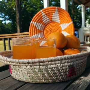 Nouveauté Sabai panier de rangement pour herbe panier de fruits et légumes en osier de forme ovale outil décoratif pour la maison et les herbes et les épices - Product Image 6