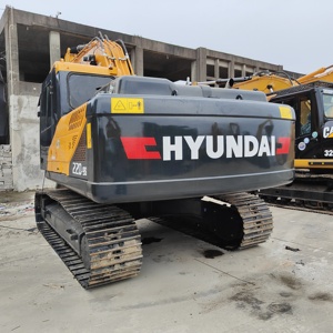 2024 Hyundai 220LC-9S haute performance 22 tonnes pelle sur chenilles d'occasion système hydraulique de qualité moteur pneumatique à prix réduit - Product Image 6