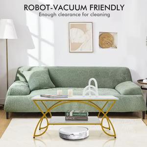 Mesa de Exhibición Rectangular de Mármol Blanco, Moderna, de Lujo, Ecológica, Muebles de Sala de Estar, Centro de Mesa de Metal para Sofá - Product Image 6