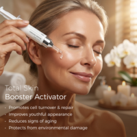 NAD+ RELAXPERIENCE Advanced Longevity Defense, Sérum Facial Blanqueador, Antienvejecimiento, Revitalizante, Reafirmante e Hidratante, Sin Parabenos