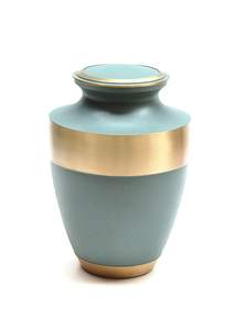 Trusted Manufacturer Aluminum Cremation <b>Urn</b> <b>For</b> Human <b>Ashes</b> With Beautiful Printed Design <b>For</b> Long Lasting Memorial Storage - Product Image 4