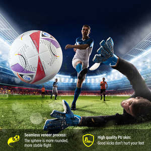 Balón de fútbol de alto rendimiento Tamaño 5 Nuevas competiciones Fútbol con entrega en 72 horas Hecho de proceso de unión térmica de cuero PU - Product Image 3