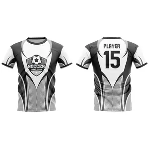 Camiseta de fútbol retro personalizada para el hogar, camisetas de práctica de fútbol de Tailandia, venta al por mayor, jersey de fútbol retro