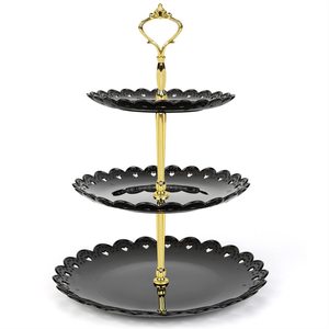Soporte para Tartas para servir tartas, magdalenas y pasteles, soporte para tartas de Metal de 3 niveles para decorar tu restaurante o tu hogar, recién llegado - Product Image 3