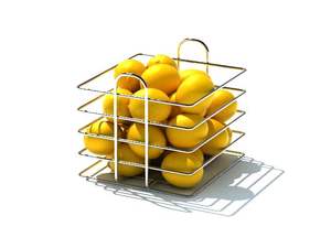 Panier à fruits en métal en forme de fruit 2026, porte-fruits avec un design artistique, adapté aux intérieurs minimalistes ou contemporains - Product Image 4