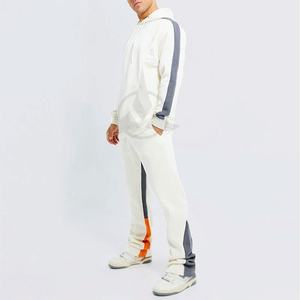 Wholesale Price Stacked Flared Men Tracksuit For <b>Sale</b> Most Selling Product Flared Sweatpants and Hoodie Set Tracksuit for Men - Product Image 1