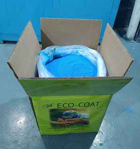 Eco Coat fbe ผงสีฟ้า pfc/ 7017 (RAL 5012) - Product Image 2