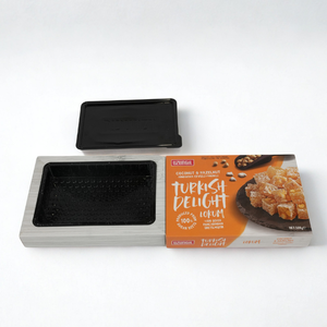 Boîte d'emballage alimentaire classique écologique personnalisée Atlas Packaging avec insert en papier recyclé |   Carton pliable pour la vente au détail - Product Image 2