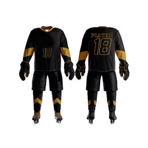 Uniforme de Hockey sobre Hielo para Hombres y Jóvenes, Conjunto de Jersey con Diseño Personalizado para Clubes y Ligas - Product Image 3
