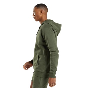 Plain High Quality Blank Heavyweight Fleece Full Zip up Hoodie Set Custom Logo Men's Hoodies & <b>Sweatshirts</b> - Product Image 3