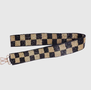 Handmade Modern High-quality Crossbody <b>Bag</b> <b>Replacement</b> <b>Strap</b> with Trendy Seed Beads Embroidery Decorative Purse <b>Strap</b> - Product Image 5