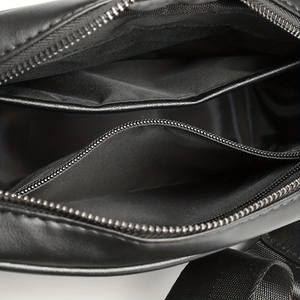 Sac de poitrine bandoulière en cuir véritable de designer, écologique, 30-40L, fermeture éclair sécurisée, compagnon de voyage idéal pour hommes et femmes - Product Image 3