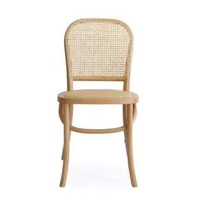 Nouveaux designs de salle à manger en rotin et bois courbé OEM personnalisés pour la décoration de la maison Variété de couleurs du fabricant vietnamien - Product Image 1