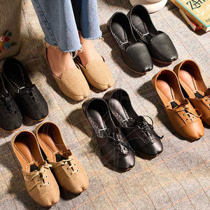 Nouvelles Brogues pour Femmes, Style Moderne, Dernier Cri, Légères, Fabriquées à la Main, Fermeture à Lacets, Sangle Réglable, Tige en Jute, Écologiques - Product Image 5