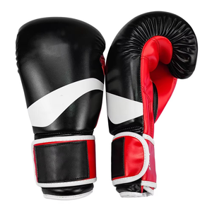 Gants de boxe les plus vendus 14oz en cuir de vachette véritable, design personnalisé, pour adultes, MMA, combat 8oz en cuir PU PVC - Product Image 3