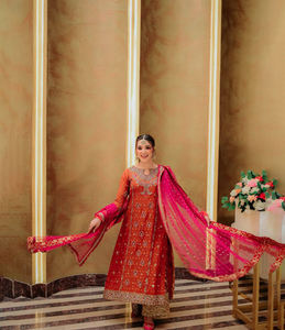 Traje Salwar Étnico Tradicional, Estilo Vintage para Mujer, para Fiestas, Bodas, Diwali, Playa, Graduación, Ropa de Invierno - Product Image 1