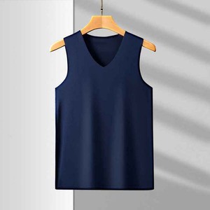 Camisetas de Tirantes Deportivas Personalizadas de Algodón Tejido, Transpirables, para Hombre, Talla Grande, con Logotipo Personalizado, Color, Estilo Urbano - Product Image 3