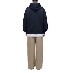 Sudaderas con capucha de algodón con doble cremallera de diseño personalizado para ropa de invierno de algodón 100% ligera y de alta calidad sudaderas con capucha recién llegadas Premium - Product Image 3