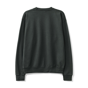 Sudadera cómoda de manga larga de algodón 100% para hombre, suéter de cuello redondo de gran tamaño para mujer para invierno - Product Image 2