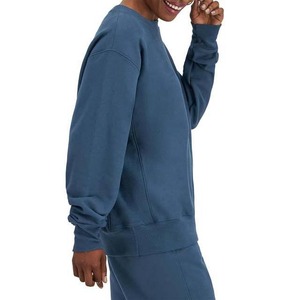 Sweats pull uni col rond vêtements pour femmes sweats respirants 2025 vente en gros personnalisé OEM conception respirant - Product Image 4