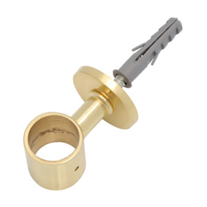 Passante Corrimano in Ottone D.30MM Tasello Lucido - Product Image 1