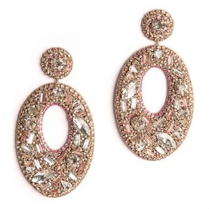 Handmade Beaded Embroidery Premium Stylish Dolphin Cute Fancy Earring Trendy New Design Statement Luxury Fashionable For <b>Girl</b> - Product Image 5