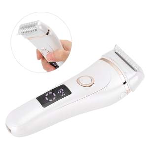 Afeitadora Eléctrica Recargable por USB para Mujer, Indolora (IPX7), Afeitadora Rotatoria de Doble Cuchilla, Lavable, para el Cuerpo - Product Image 6