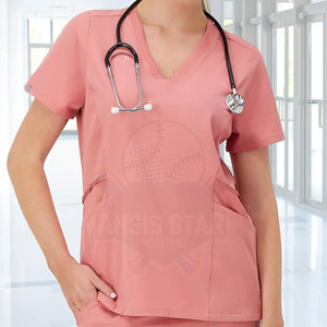 Nouvelle Arrivée - Ensembles de Blouses Médicales Personnalisables de Haute Qualité pour Femmes - Uniformes d'Hôpital en Coton Fabriqués en Usine - Séchage Rapide et Respirants - Product Image 4