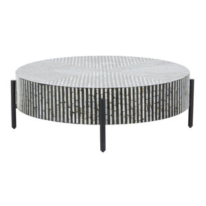 Top Sale Modern Eco-Friendly Indian Handcrafted <b>Mother</b> of Pearl Inlay Coffee Table with Best Finish - Product Image 2