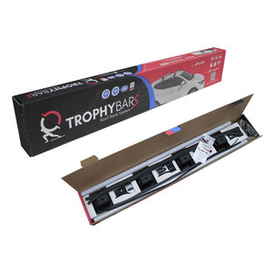 Barra Transversal Universal de Aluminio Anodizado para Techo de TrophyBars - Capacidad de Carga de 75 kg, Fácil Instalación, Aerodinámica y de Alta Resistencia - Product Image 2