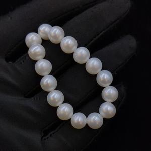 ลูกปัดมุกน้ำจืดธรรมชาติคุณภาพเยี่ยม ยี่ห้อ Lustre ขนาด 15 นิ้ว 8 มม. รูปทรงกลมเรียบ ผ่านการรับรองโดยบุคคลที่สาม สำหรับทำเครื่องประดับ - Product Image 1