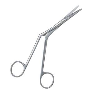 Ciseaux nasaux allemands en acier inoxydable Finition Dall Métal Acier tranchant 18.5 cm 7 1/4 pouces Ciseaux nasaux médicaux pour hôpitaux - Product Image 3