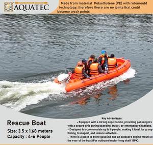 Bote de Rescate de Alta Calidad de 3.5m, Nueva Capacidad para 4-6 Personas - Product Image 3