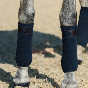 Cómodo Polo Horse Leg Wraps Vendaje acolchado de alta calidad para entrenamiento ecuestre y recuperación Polo Horse Leg Wraps - Product Image 2