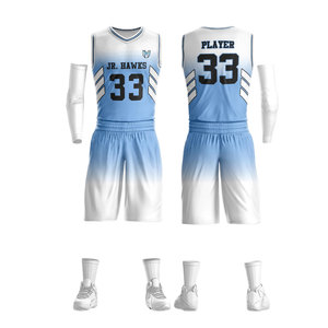 Vêtements de sport, dernier design, uniforme de basket-ball, logo personnalisé, deux tons, uniforme de basket-ball pour adultes - Product Image 1