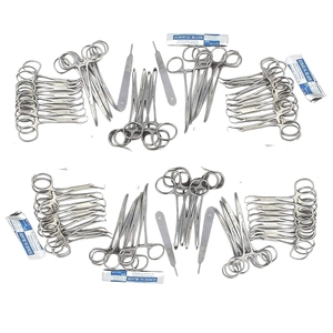 126 PCS Veterinary Spay Pack Ensemble d'instruments chirurgicaux de qualité supérieure certifiés CE pour les procédures canines et félines - Product Image 4
