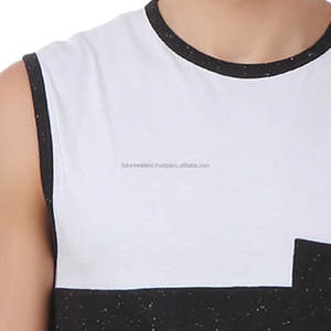 Customized <b>Mens</b> Knitted <b>Tank</b> <b>Top</b> <b>For</b> Running Sports Casual Breathable Fitness Sleeveless T-shirt - Product Image 4
