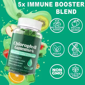 Marque privée OEM/ODM Poudre de chlorophylle Gummies de chlorophylle Supplément de chlorophylle - Product Image 5