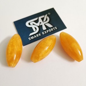 Cuentas de Resina Ovaladas de Ámbar Dorado de Ángel, Hechas a Mano y Ecológicas, para Collares, Pulseras y Pendientes, Suministros para Manualidades - Product Image 5